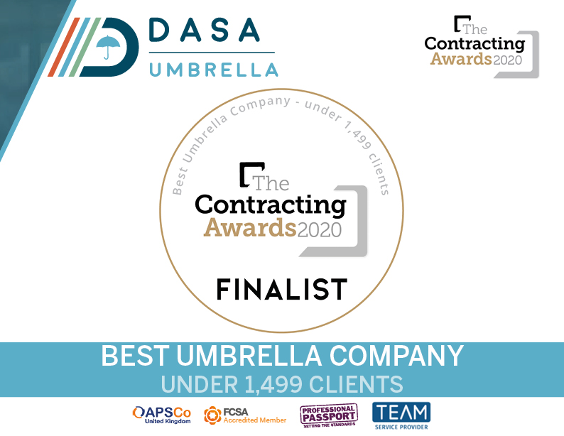 DASA Umbrella Shortlisted in the Contracting Awards 2020